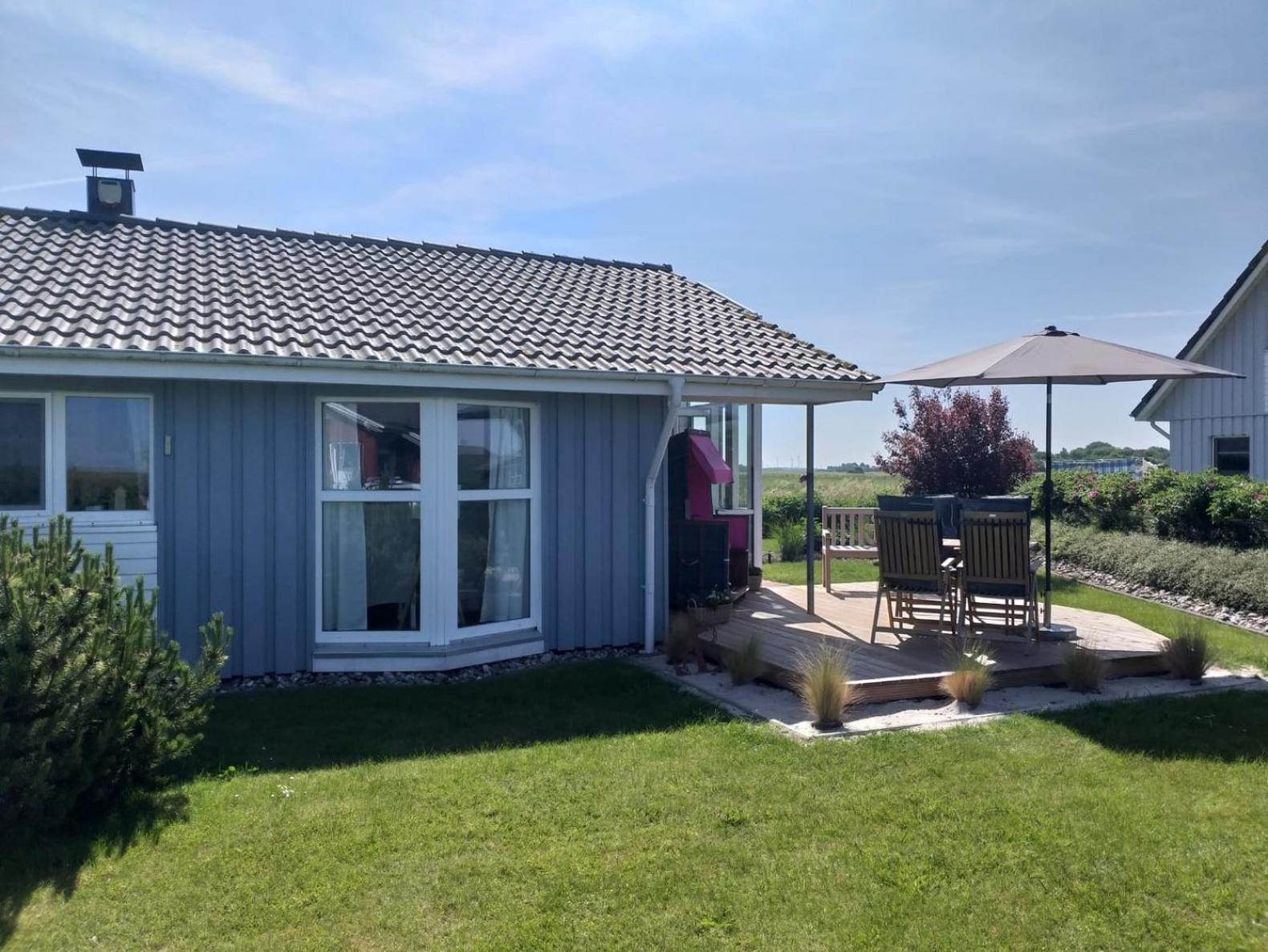Modernes Ferienhaus Direkt An Der Nordsee Wesselburenerkoog 외부 사진